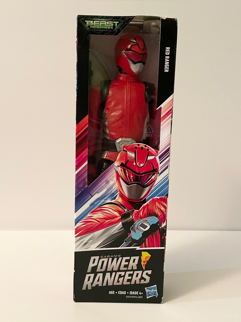 Power Rangers Beast Morphers Red Ranger 12" Action Figure Hasbro - Picture 15 of 15